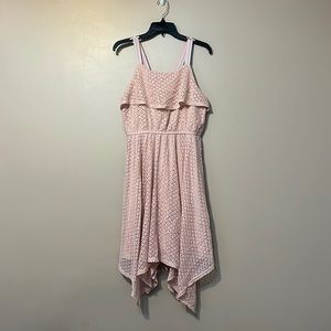 Emily West Pink Eyelet Dress, 20.5